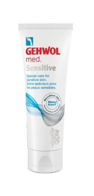 Gehwol Med Sensitive crema con microargento 75 ml 75 ml