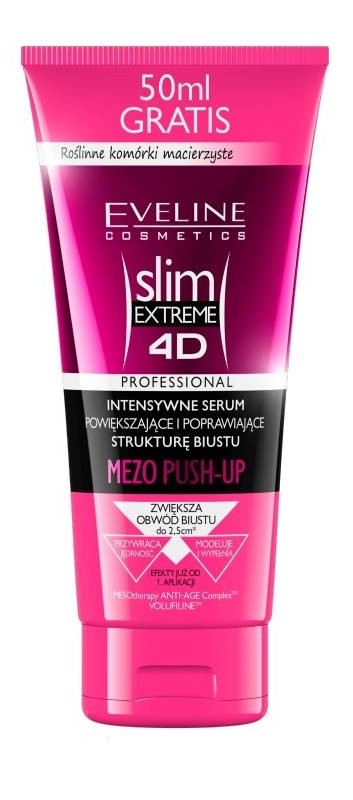 Eveline Cosmetics Slim Extreme 4D Siero Volumizzante e Rassodante Seno Mezo Push Up 200 ml 200 ml