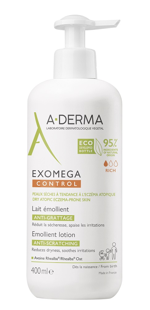A-Derma Exomega Control Latte Emolliente 400 ml 400 ml