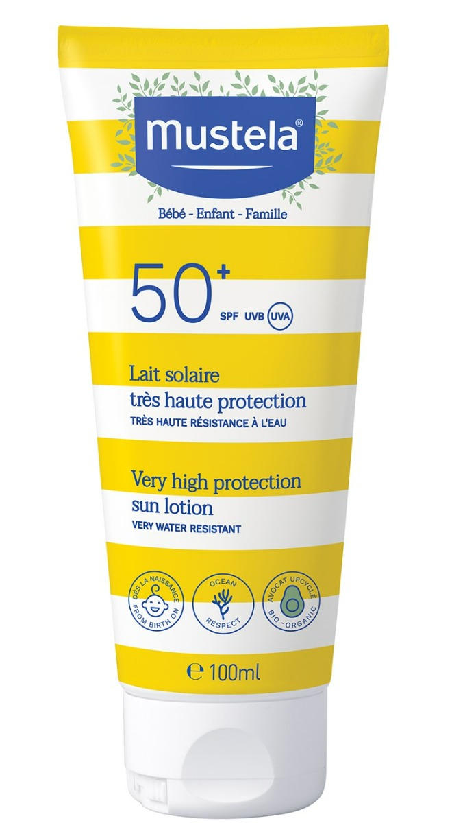 Mustela Sun Latte Solare SPF 50+ 100 ml 100 ml