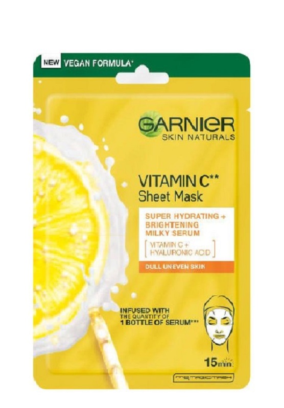 Garnier Skin Naturals Vitamin C Maschera in Tessuto 28 g 28 g