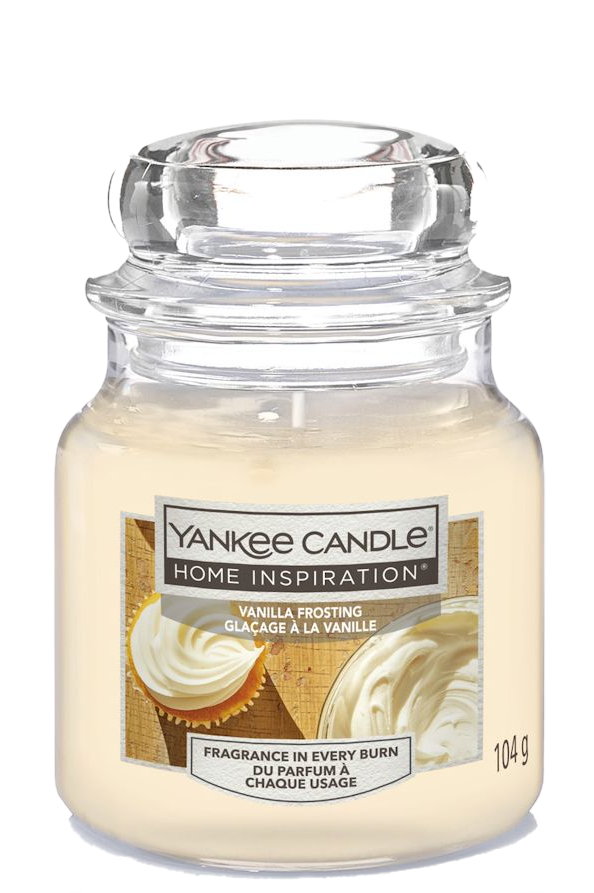 Yankee Candle Home Inspiration Candela Media Vanilla Frosting 340 g 340 g