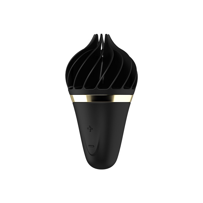 Satisfyer Sweet Treat Black / Gold - massaggiatore intimo