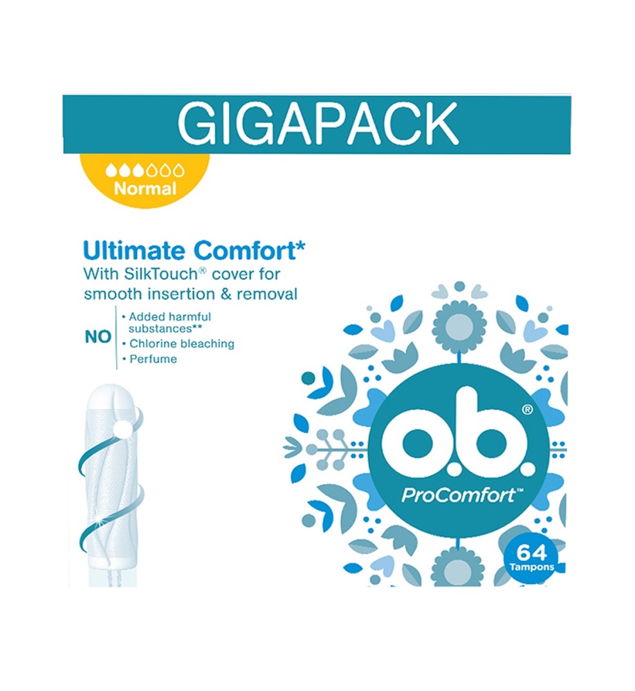 O.B. Procomfort Normal Assorbenti 64 pz