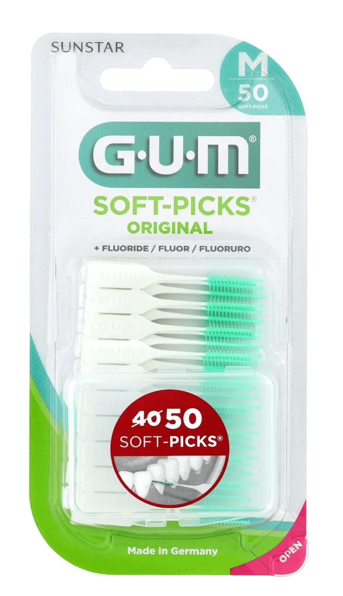 GUM Scovolini Soft-Picks Original Medi 50 pz