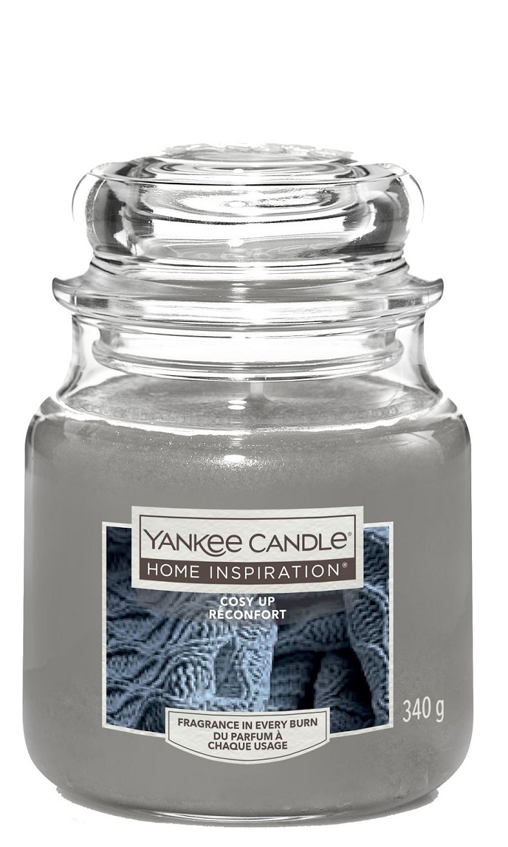 Yankee Candle Home Inspiration Candela Cosy Up Media 340 g 340 g