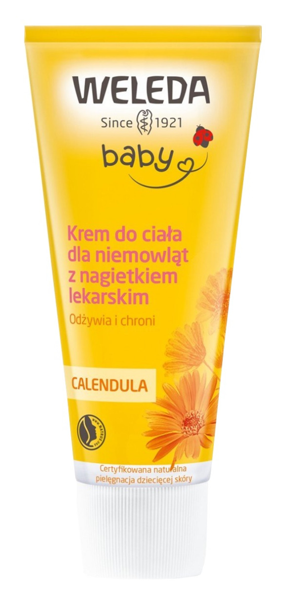 Weleda Calendula Crema Corpo per Neonati con Calendula 75 ml 75 ml