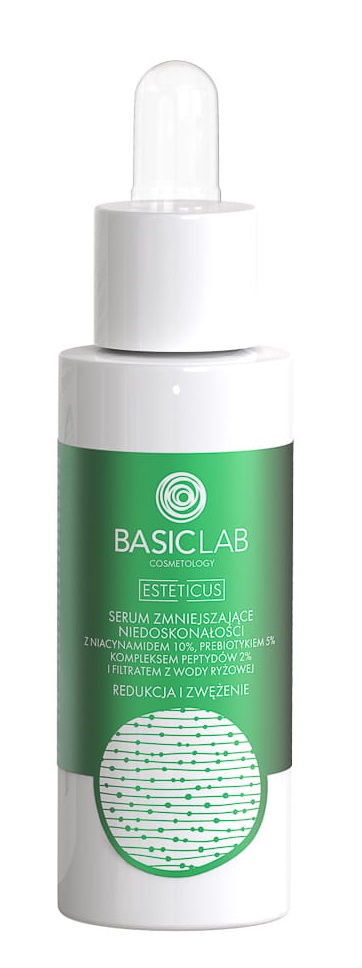 Basiclab Dermocosmetics Esteticus Siero Riducente le Imperfezioni Niacinamide 10% 30 ml 30 ml