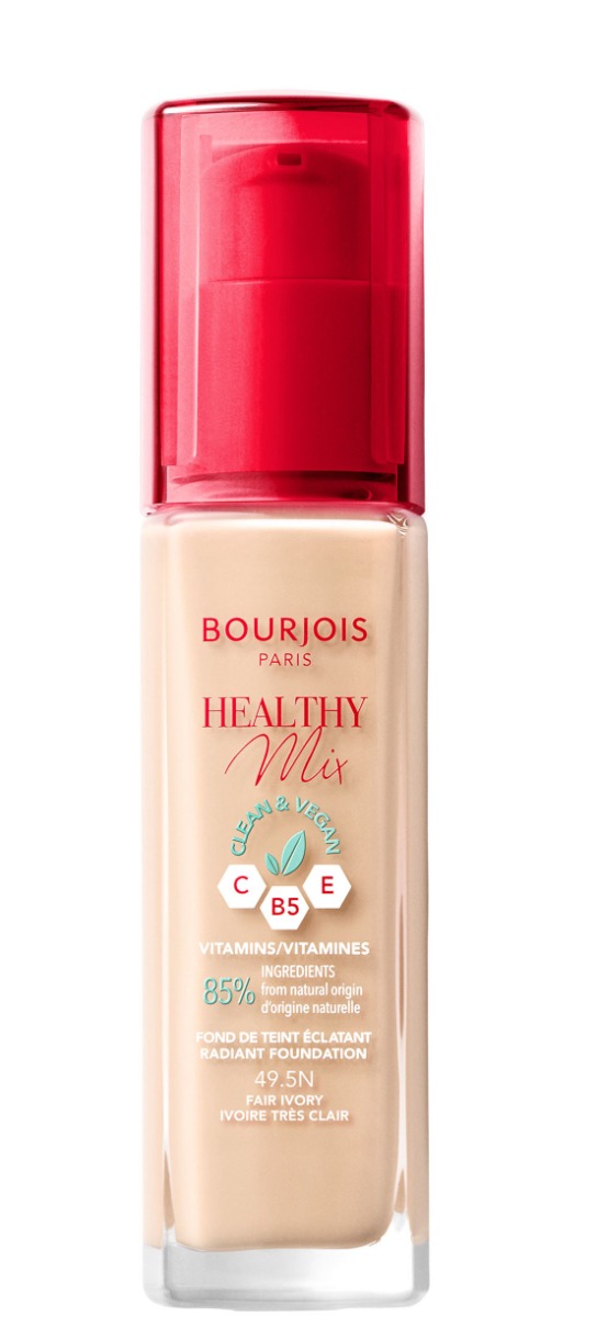 Bourjois Healthy Mix Clean & Vegan 49,5 Fair Ivory Fondotinta 30 ml Fair Ivory
