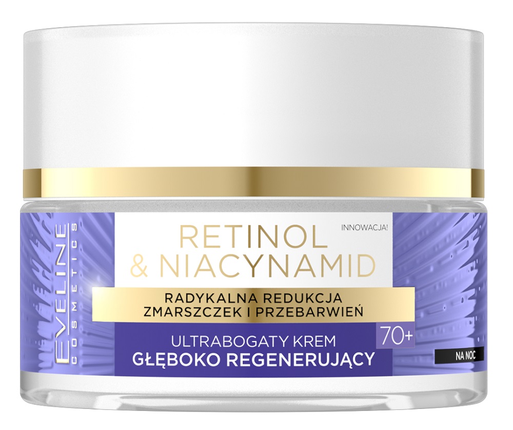 Eveline Retinol & Niacinamide Crema Notte 70+ 50 ml 50 ml