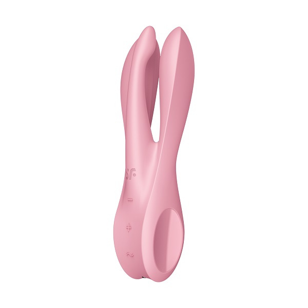Satisfyer Threesome 1 Pink - massaggiatore intimo