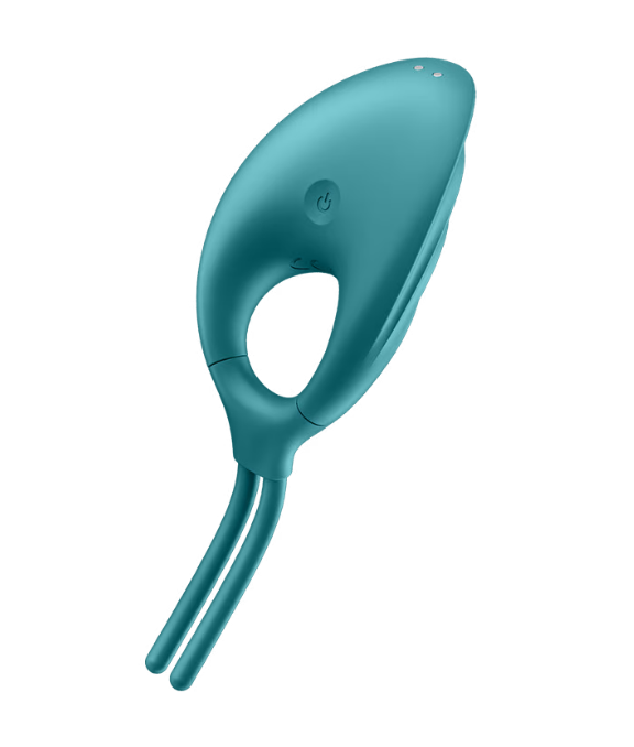 Satisfyer Massaggiatore Swordsman Green - anello per erezione