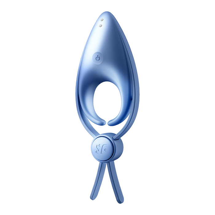 Satisfyer Massaggiatore Sniper Blue - anello per erezione