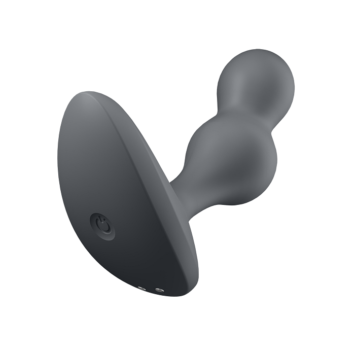 Satisfyer Massaggiatore Deep Diver Connect App Grey - vibratore anale