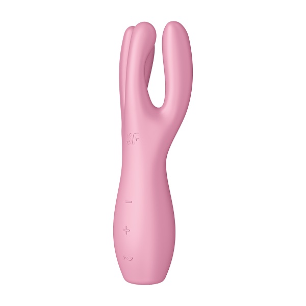 Satisfyer Massaggiatore Threesome 3 Pink - massaggiatore intimo