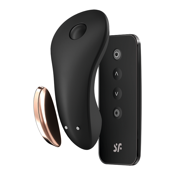 Satisfyer Massaggiatore Little Secret Connect App Black - vibratore