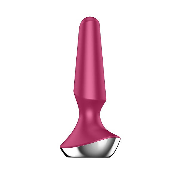 Satisfyer Massaggiatore Plug-ilicious 2 Connect App Berry plug anale