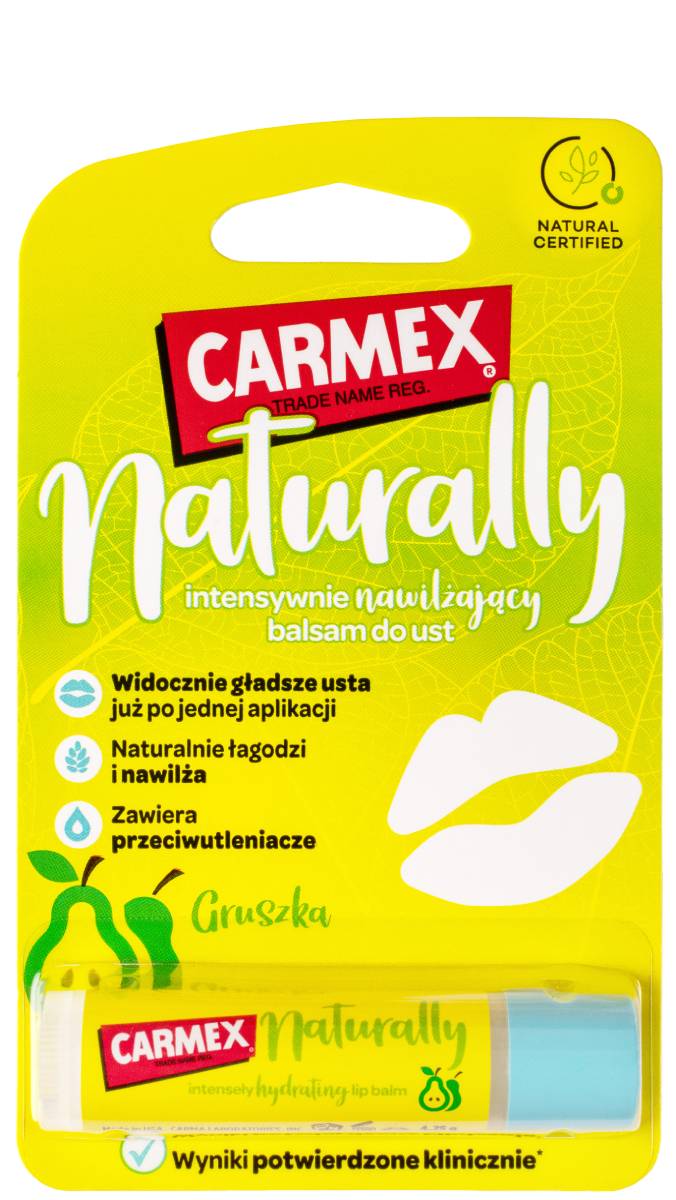 Carmex Stick Naturally Pear 4 4,2 g 4.2 g