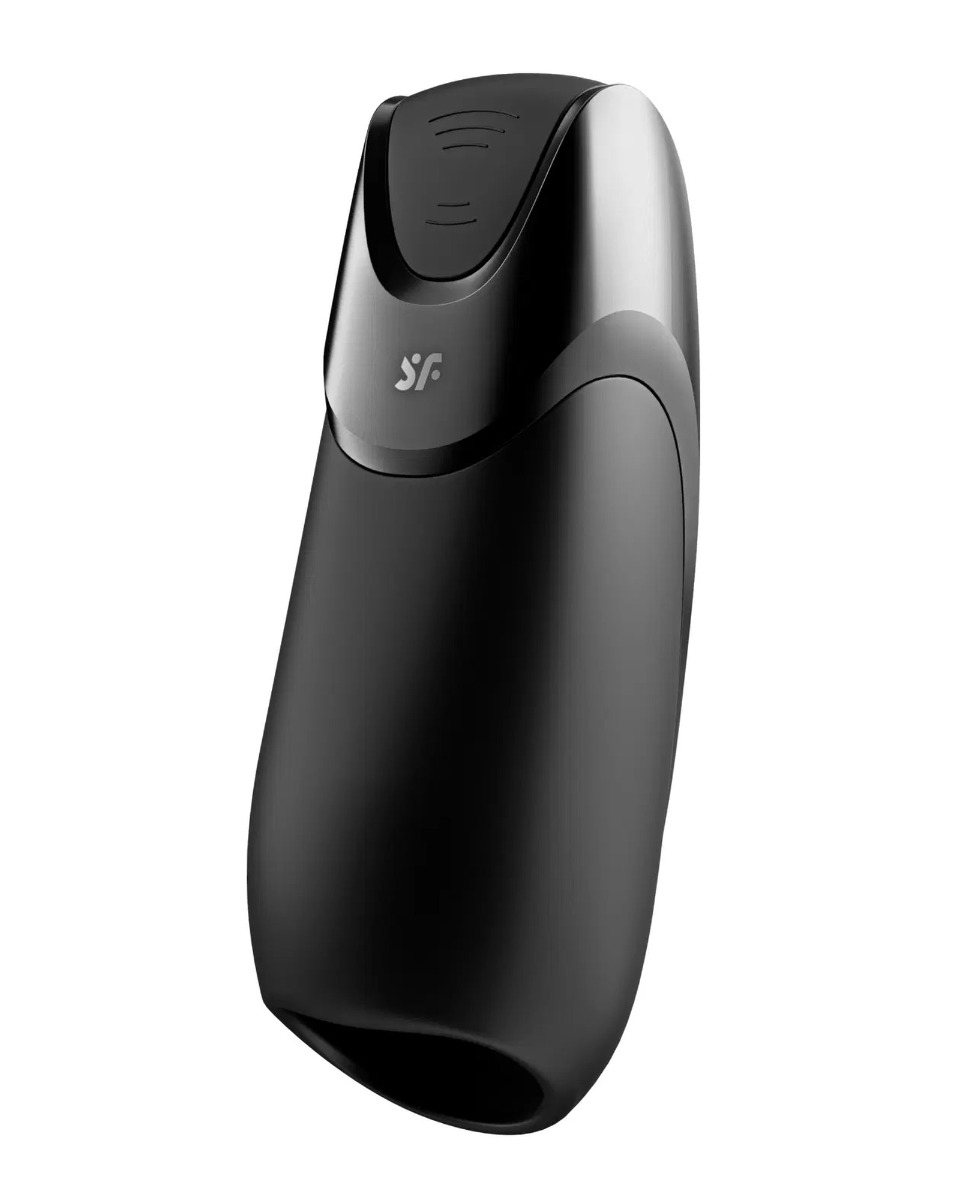 Satisfyer Massaggiatore Men Vibration Connect App+ Black Gadget Erotico