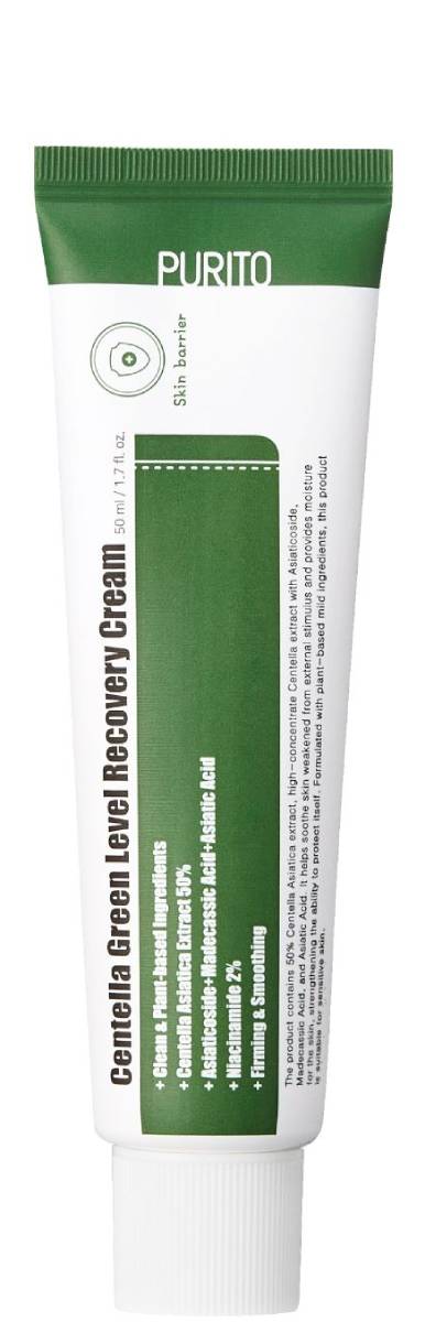 Purito Centella Green Level Crema Rigenerante con Centella Asiatica 50 ml 50 ml