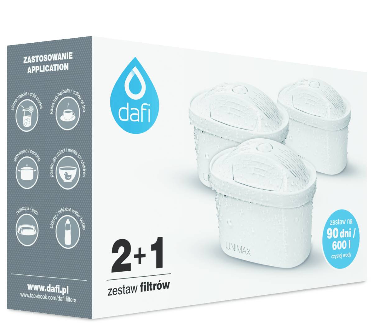 Dafi Filtro Unimax 3 pz