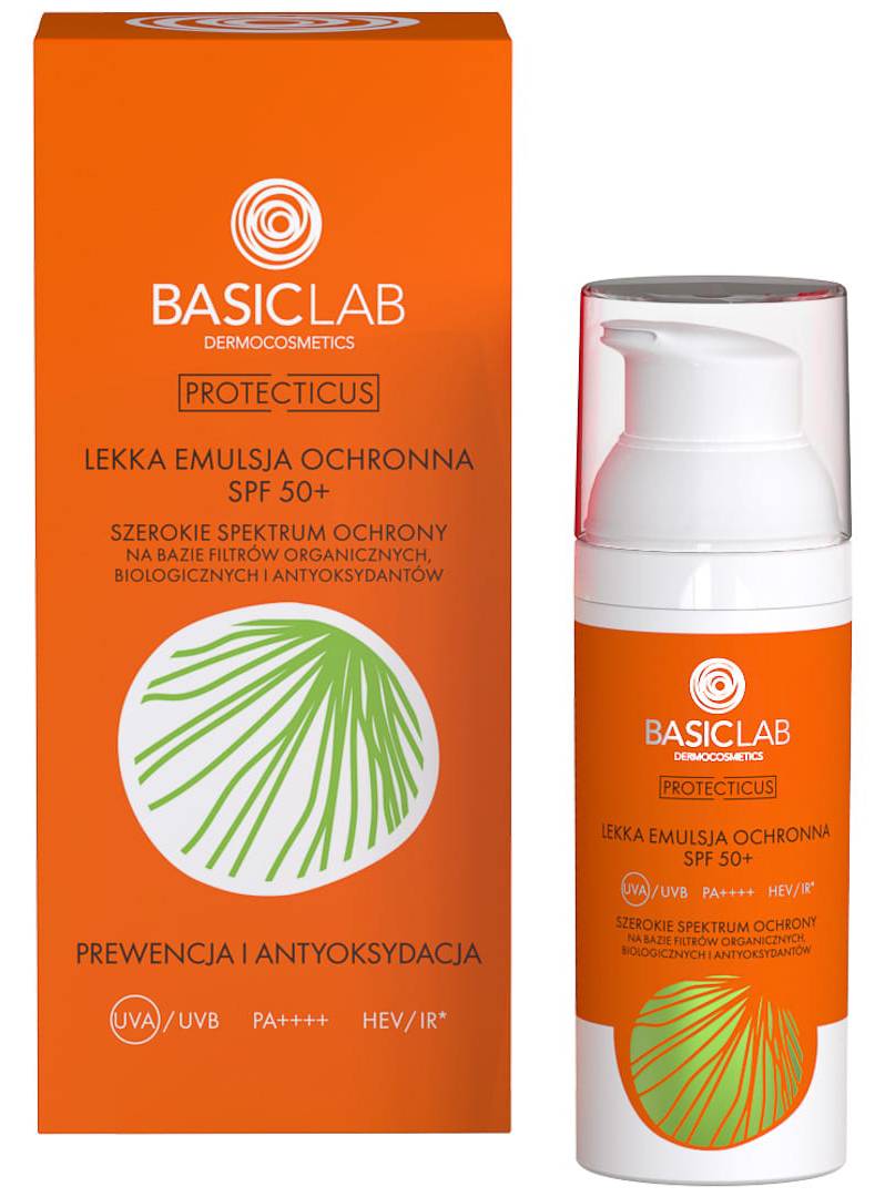 Basiclab Dermocosmetics Proteticus Emulsione Protettiva Leggera SPF 50+ 50 ml 50 ml