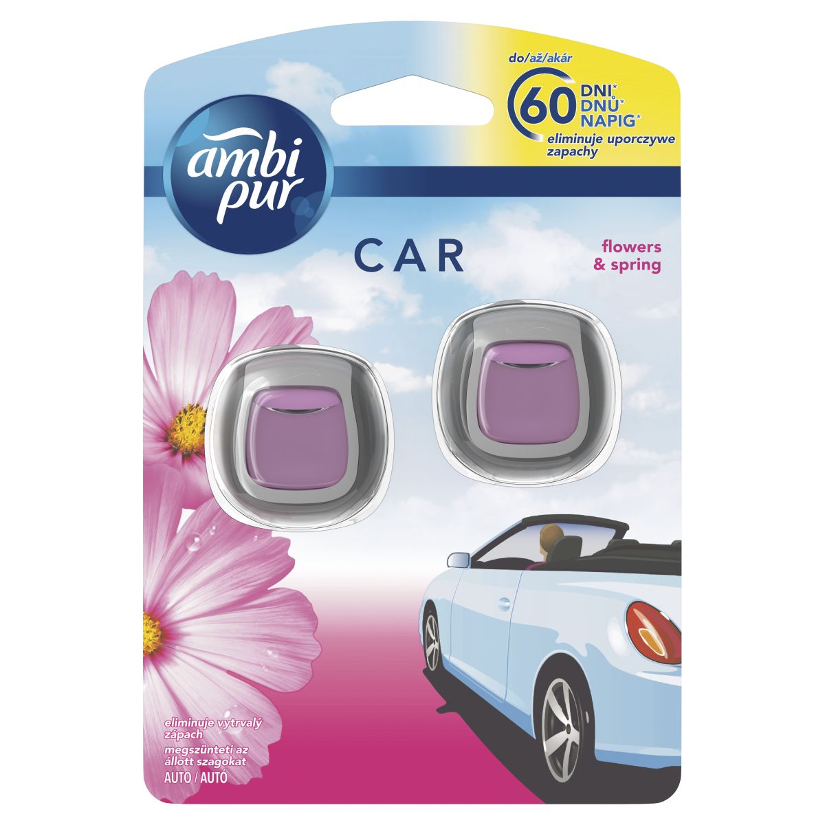 Ambi Pur Odore Auto Fiori & Primavera