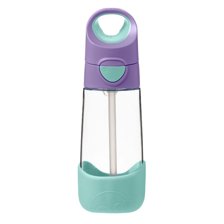 B.Box Bottiglia Tritan con Cannuccia Lilac Pop