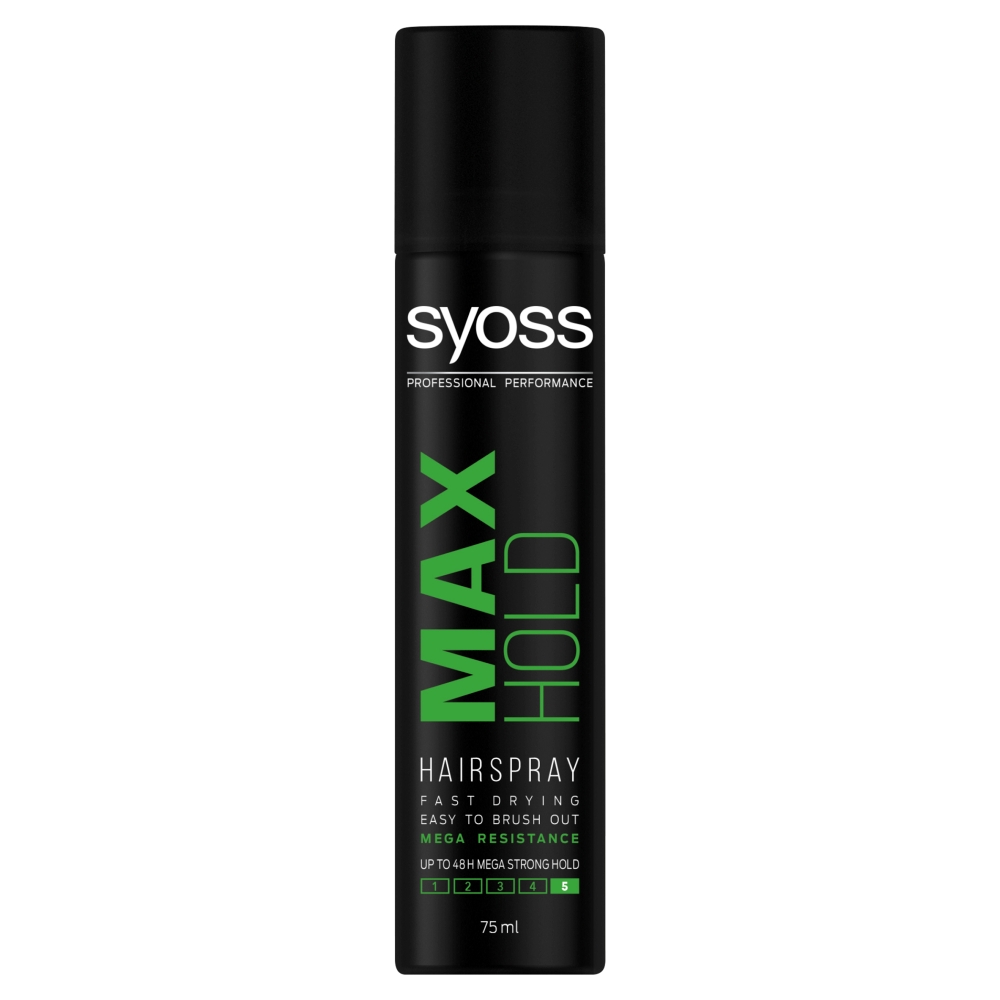 Syoss Lacca per Capelli Max Hold da Viaggio 75 ml 75 ml