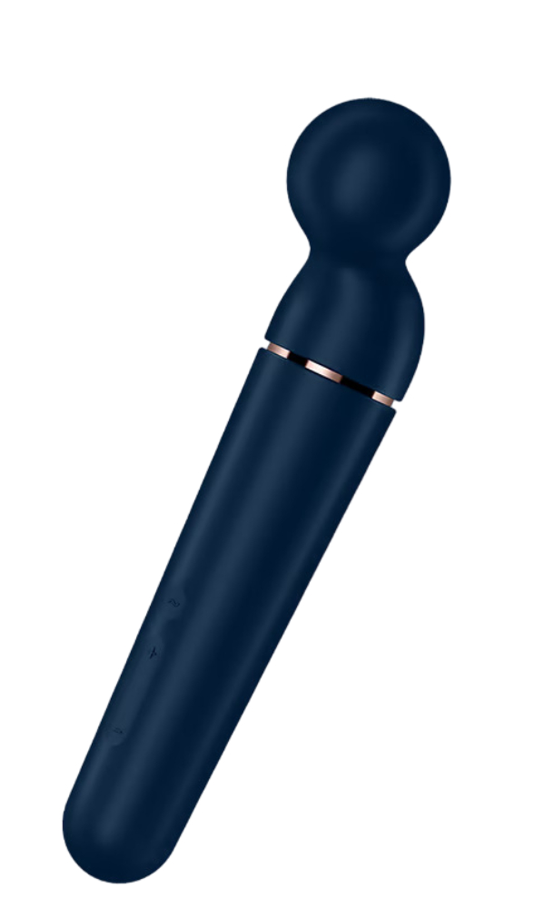 Satisfyer Massaggiatore Wand-er Blue + Rosegold massaggiatore intimo