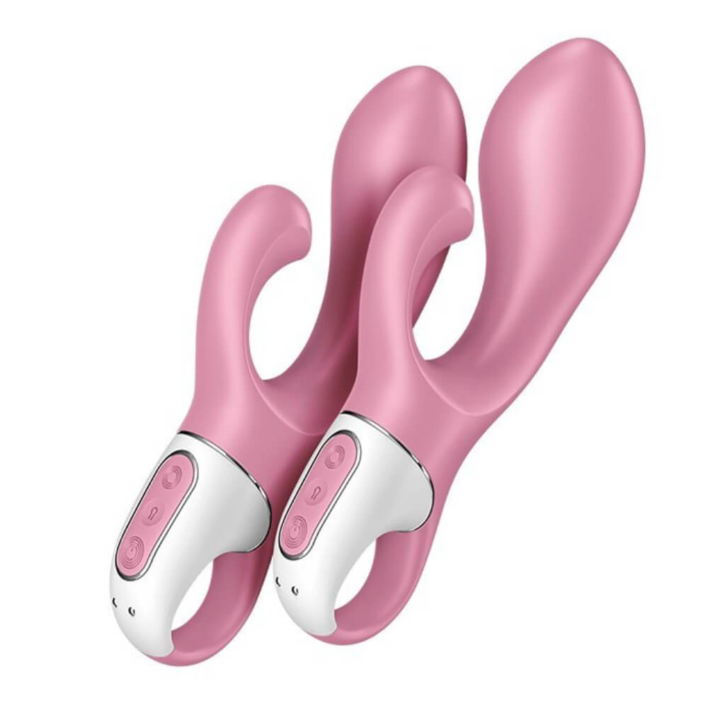 Satisfyer Massaggiatore Air Pump Bunny 2 Light Red vibratore
