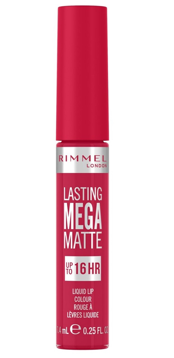 Rimmel Lasting Mega Matte Rossetto 910 Fuchsia Flush 7.4 ml Fuchsia Flush