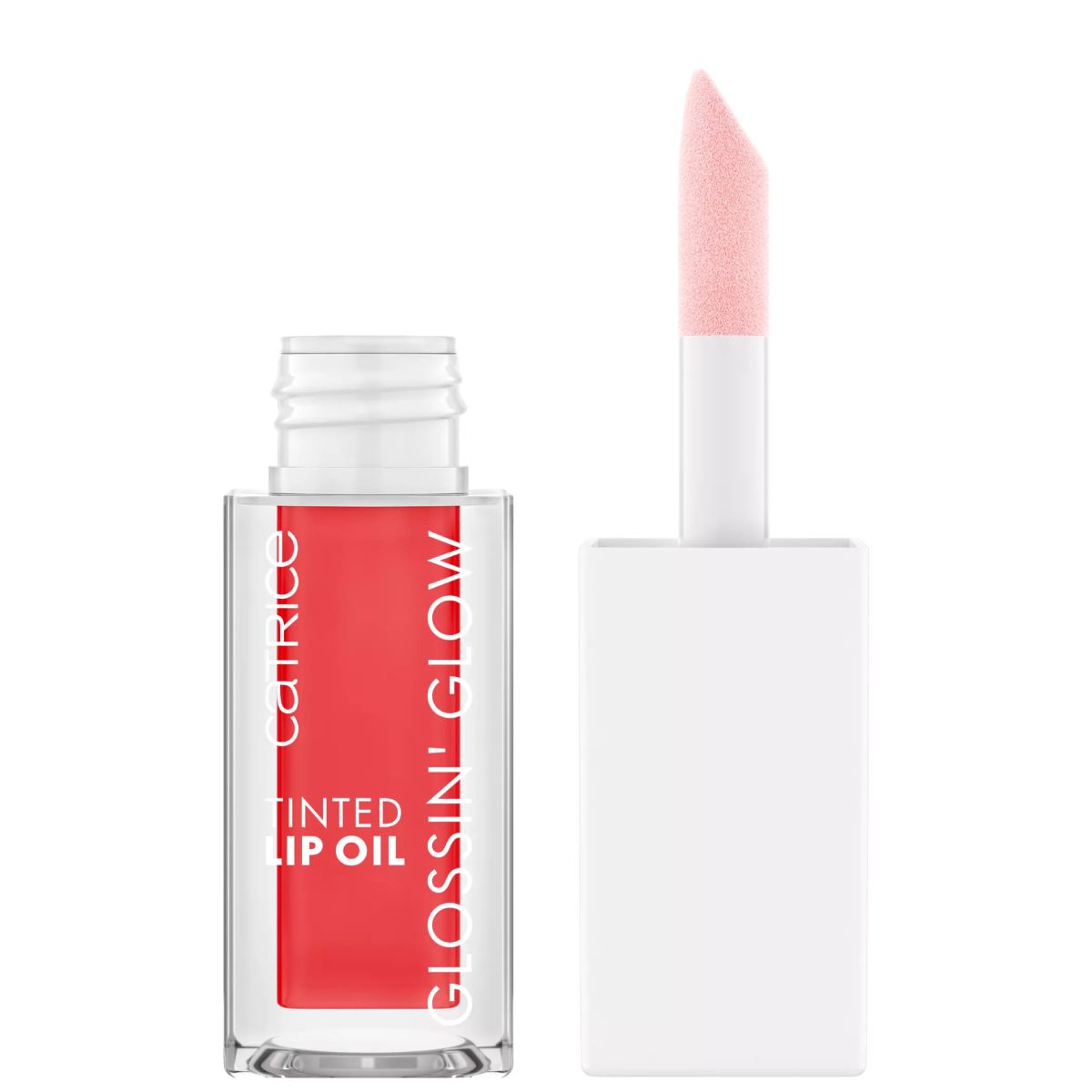 Catrice Glossin Glow Tinted Olio per Labbra, 020 4 ml Drama Mama