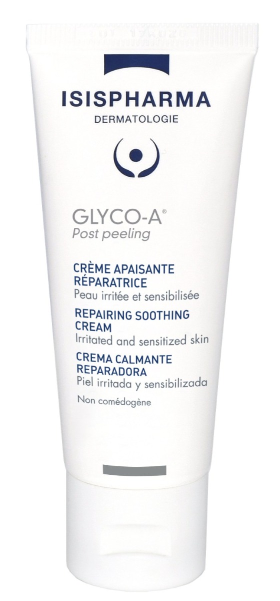 Isispharma Glyco A crema rigenerante e lenitiva post-peeling 40 ml 40 ml