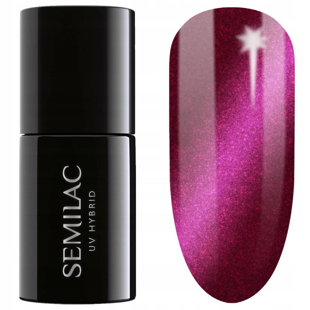 Semilac Smalto Ibrido UV Hybrid 467 Red Candle Flash 7ml 7 ml Red Candle Flash