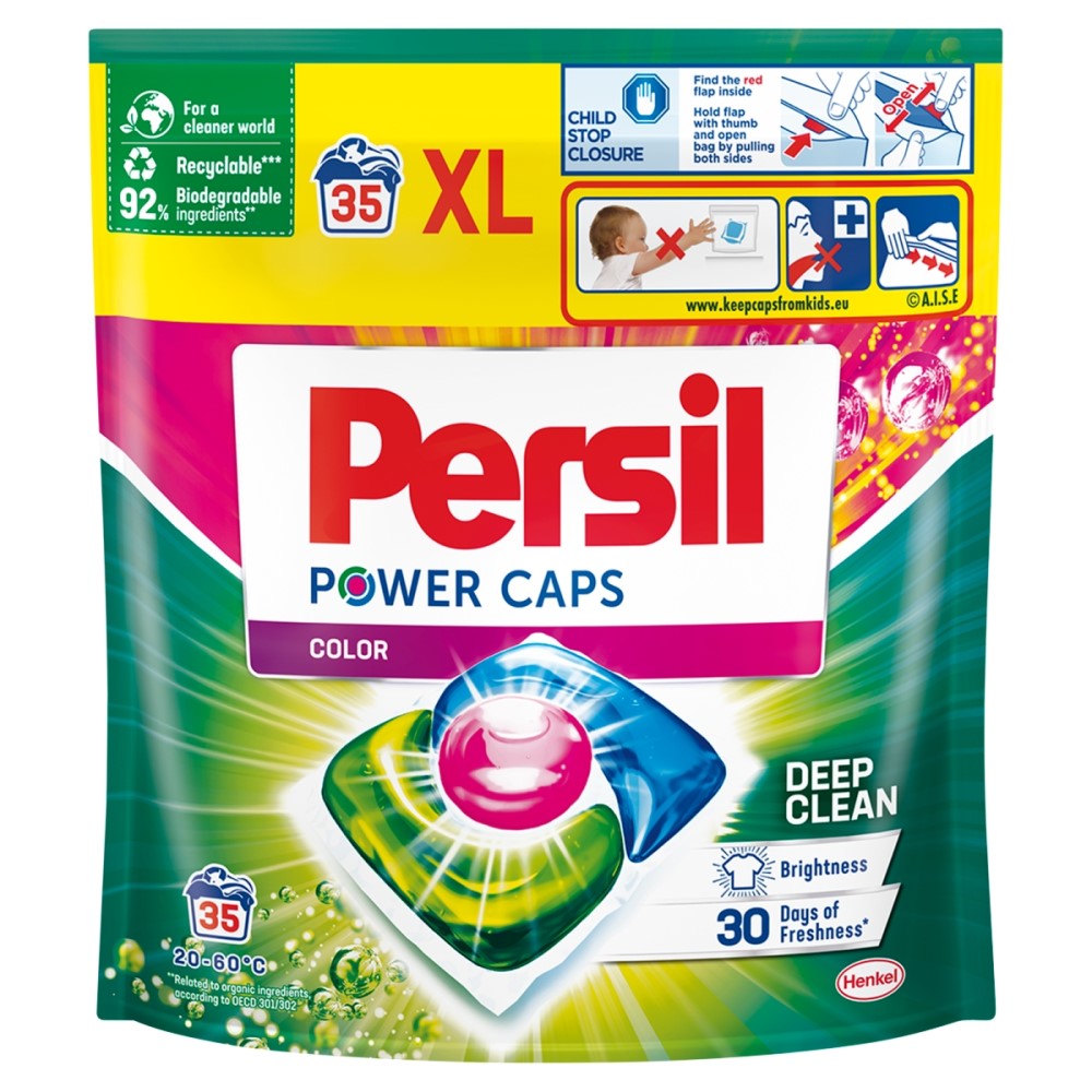 Persil Power Caps Color capsule per bucato 35 pz