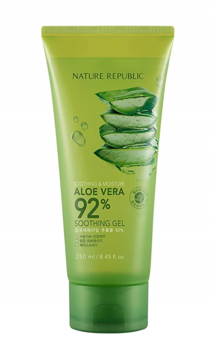 Nature Republic Soothing & Moisture Aloe Vera 92% Gel Lenitivo in Tubo 250ml 250 ml