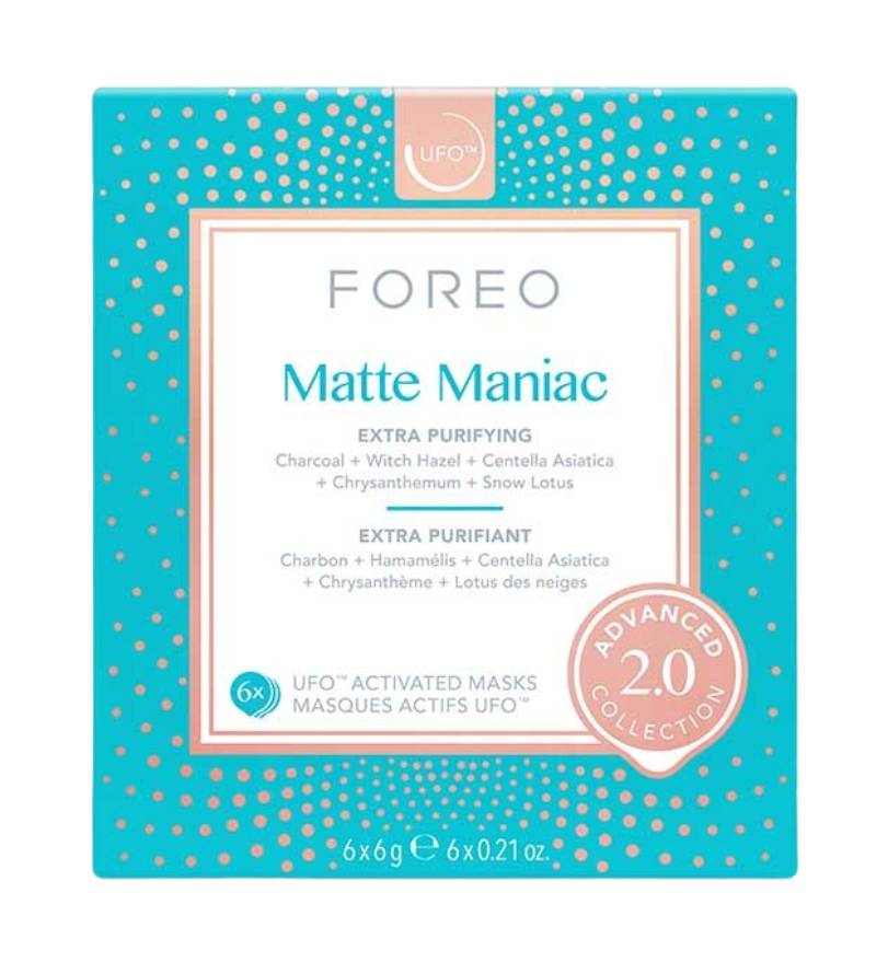 Foreo Ufo Matte Maniac 2.0 Maschera Opacizzante per il Viso