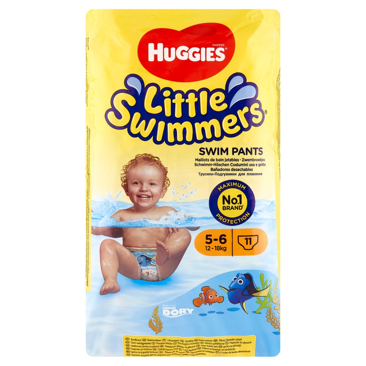Huggies Little Swimmers 5 Pannolini per l’Acqua 11 pz
