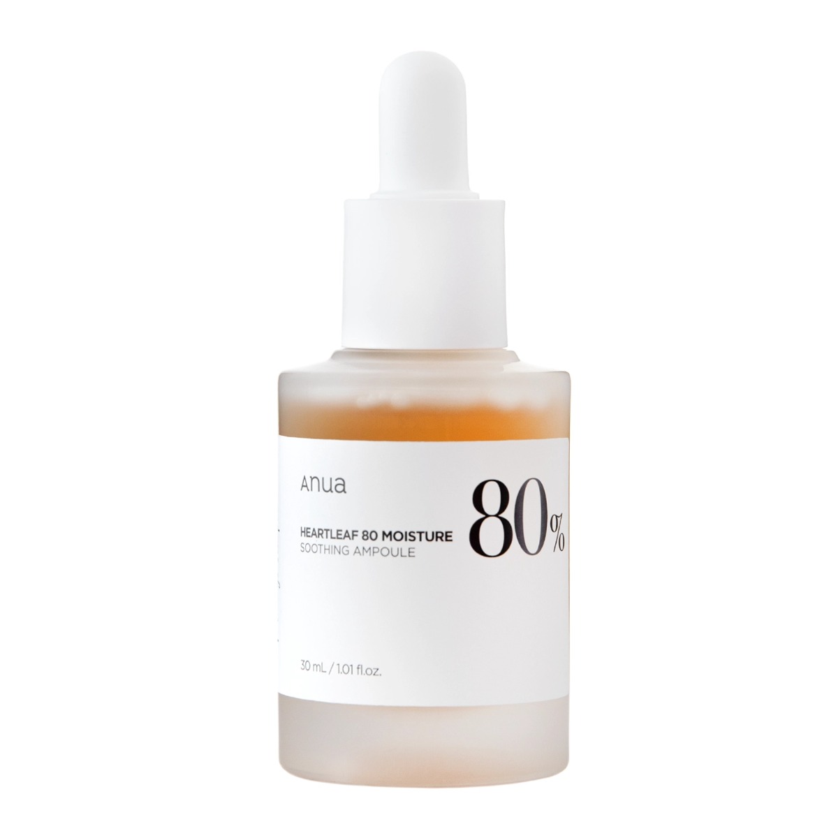Anua Heartleaf 80% Ampolla Viso Lenitiva con Estratto di Houttuynia 30 ml 30 ml