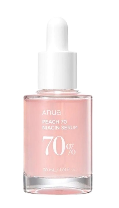Anua Peach Niacinamide Siero Illuminante con 70% Estratto di Pesca 30 ml 30 ml