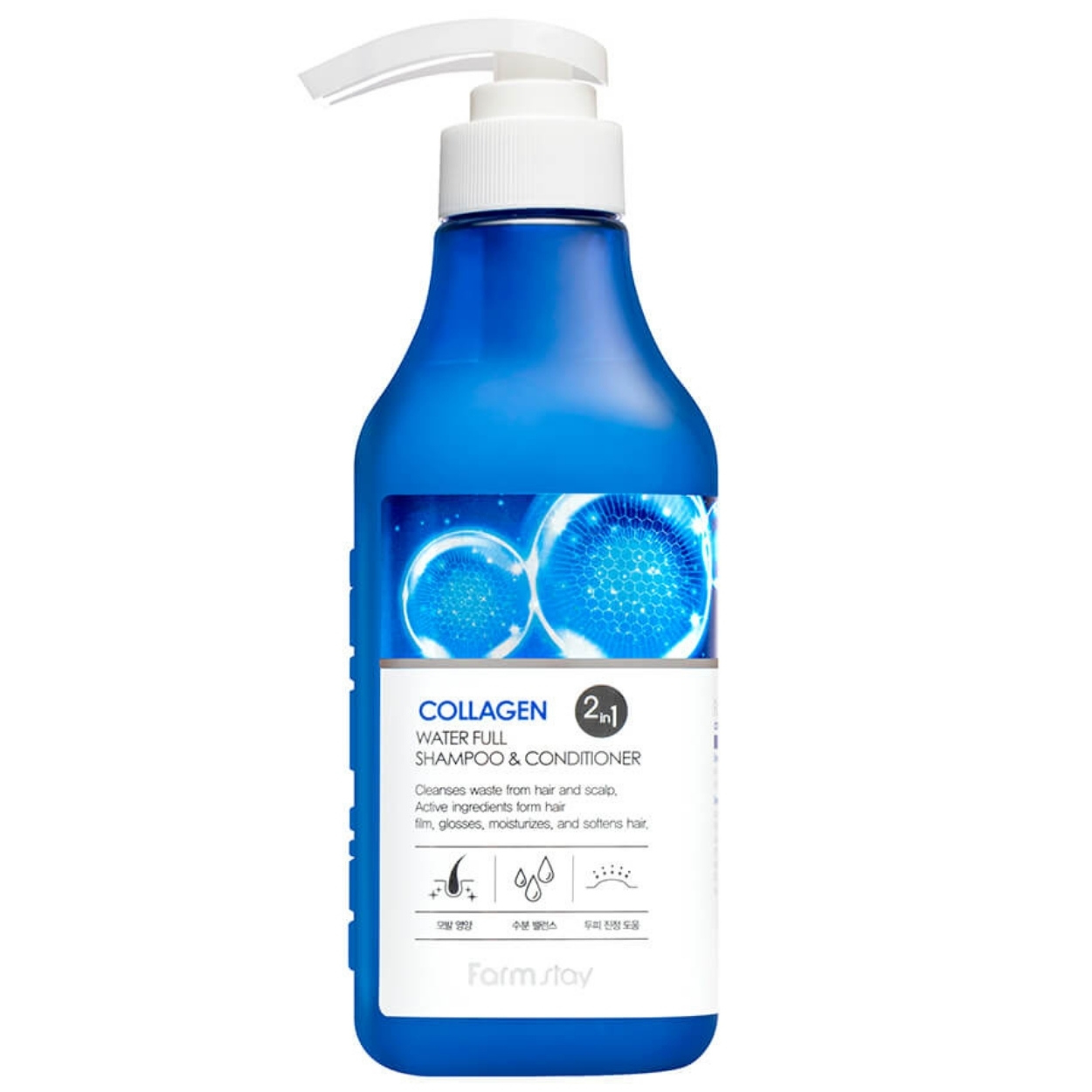 Farmstay Collagen Shampoo e Balsamo 2 in 1 530 ml 530 ml