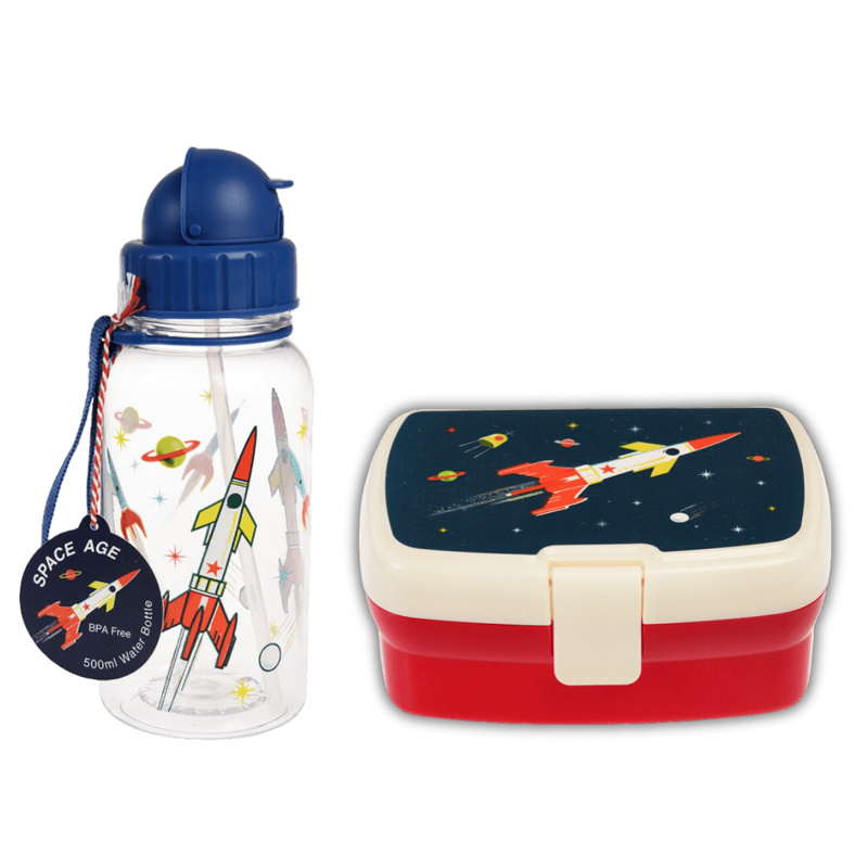 Rex London Set: Borraccia + Lunchbox, Spazio