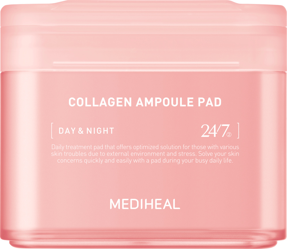 Mediheal Collagen Ampoule Pad Dischetti con collagene 100 pz