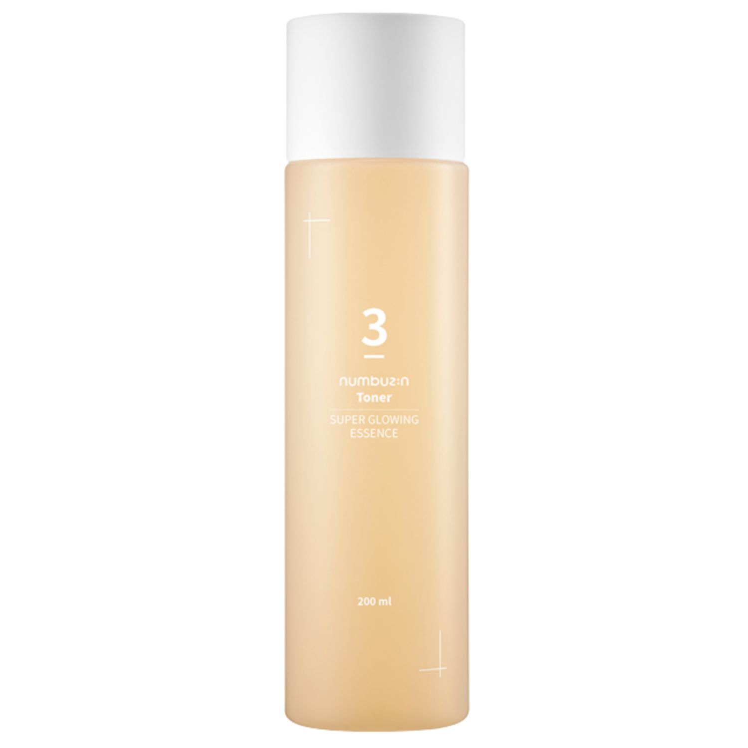 Numbuzin No.3 Super Glowing Essence Toner Tonico Illuminante per il Viso 200 ml