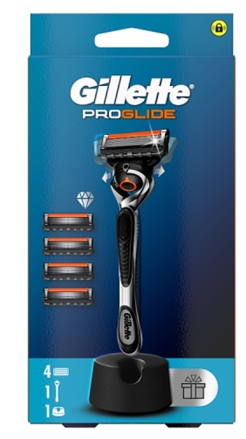 Gillette Fusion Proglide Rasoio + 4 Testine