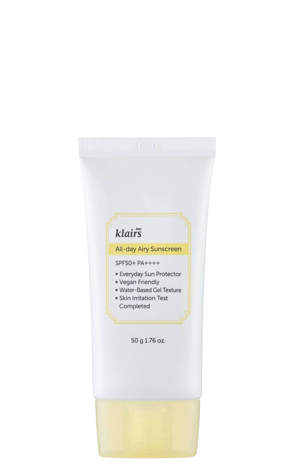 Dear Klairs All-day Airy Sunscreen 50 g