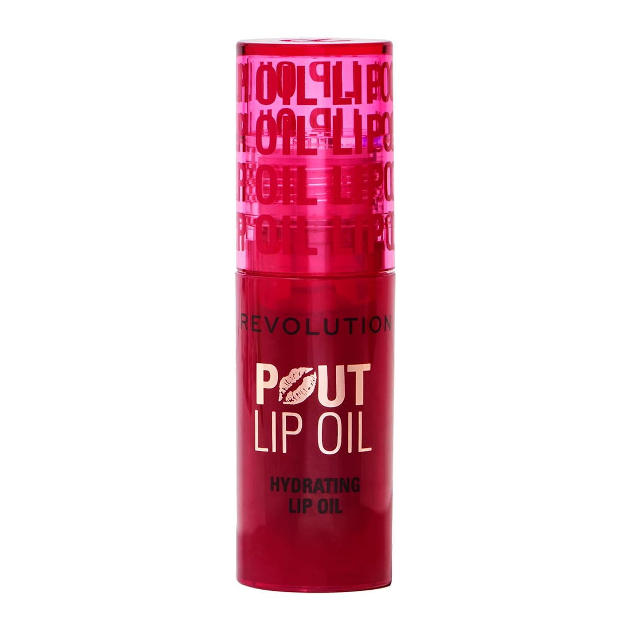 Makeup Revolution Pout Lip Oil Olio Labbra Cherry Red