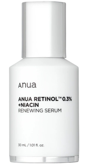 Anua Retinol 0.3% + Niacin Renewing, Siero Levigante e Illuminante 30 ml