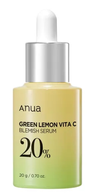 Anua Green Lemon Vita C Blemish, Siero Illuminante per il Viso 20 g